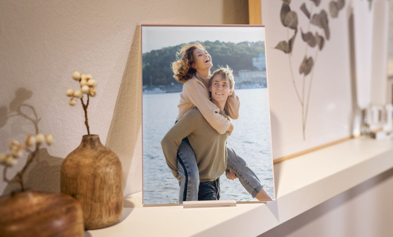 Poster in plexiglass